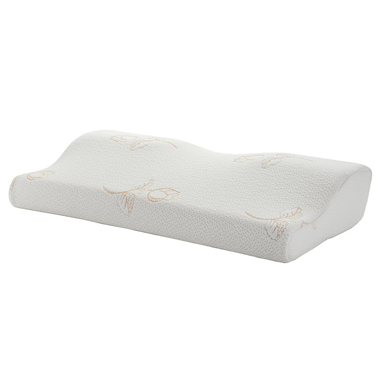 62X34cm Extended Butterfly Bamboo Memory Foam Sleeping Neck Pillow