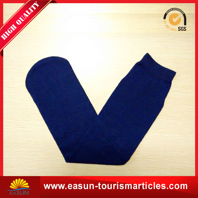 Custom Navy Blue Color Tc Airline Socks