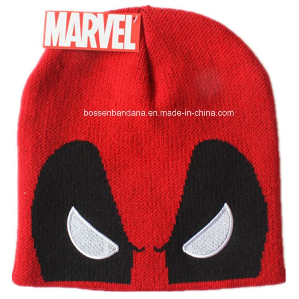 Factory Produce Customized 100% Acrylic Winter Knitted Beanie