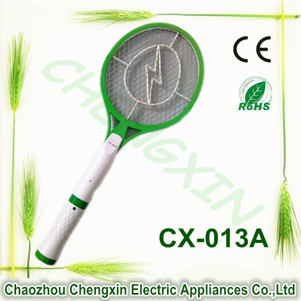 Three Layers Mosquito Racket with LED and Torch