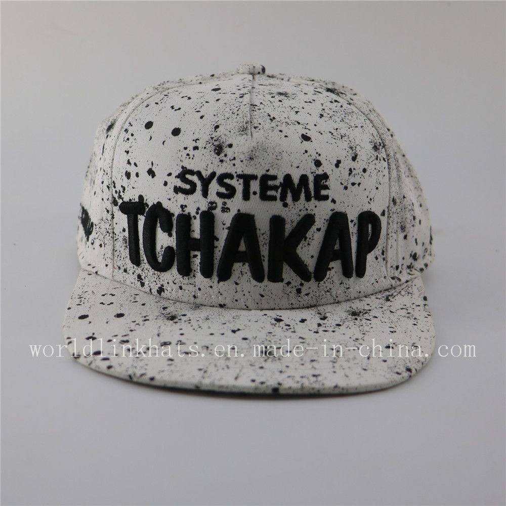 New Style Fashion Printed Spot Splash-Ink Baseball Cap and Hat