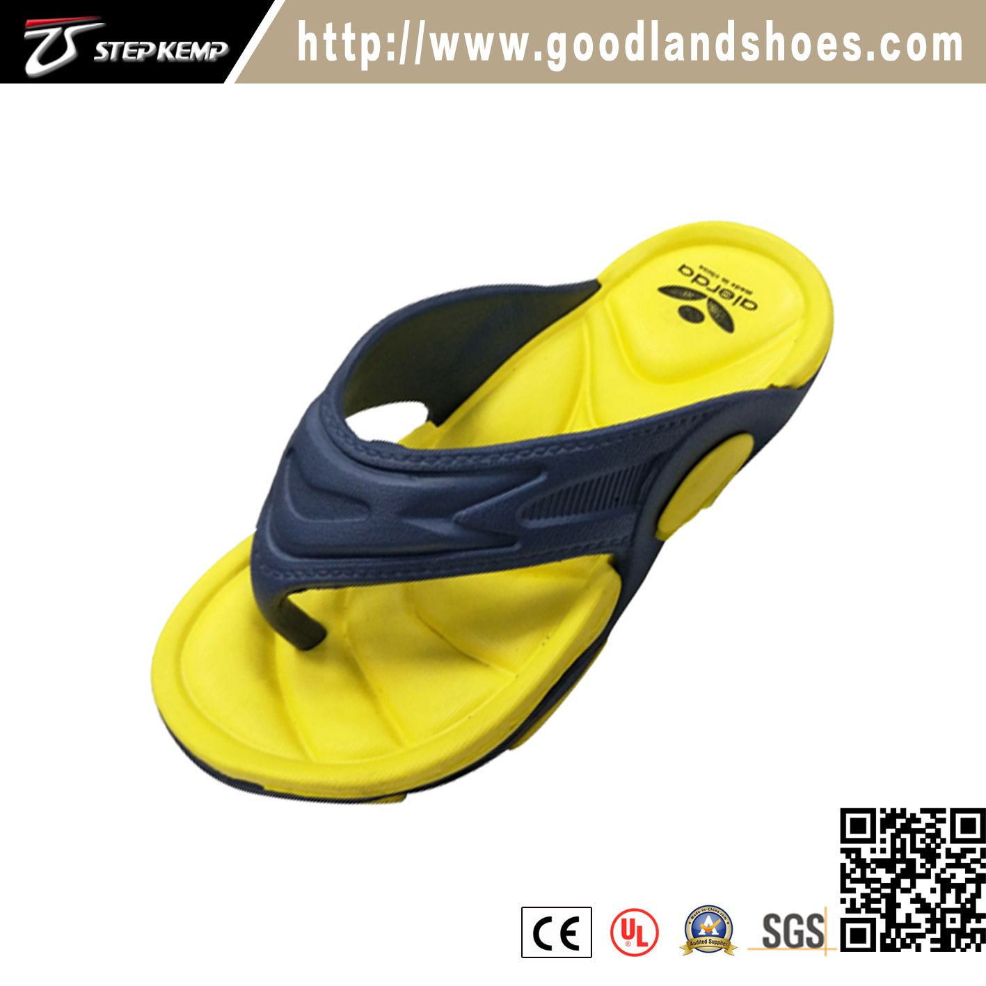 Comfortable Men's Casual Flip Flops Yllow Shoes 20246