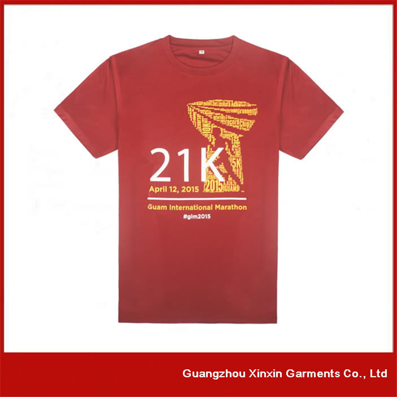 Customized Dry Fit Red Printing Jersey Tshirt (R61)