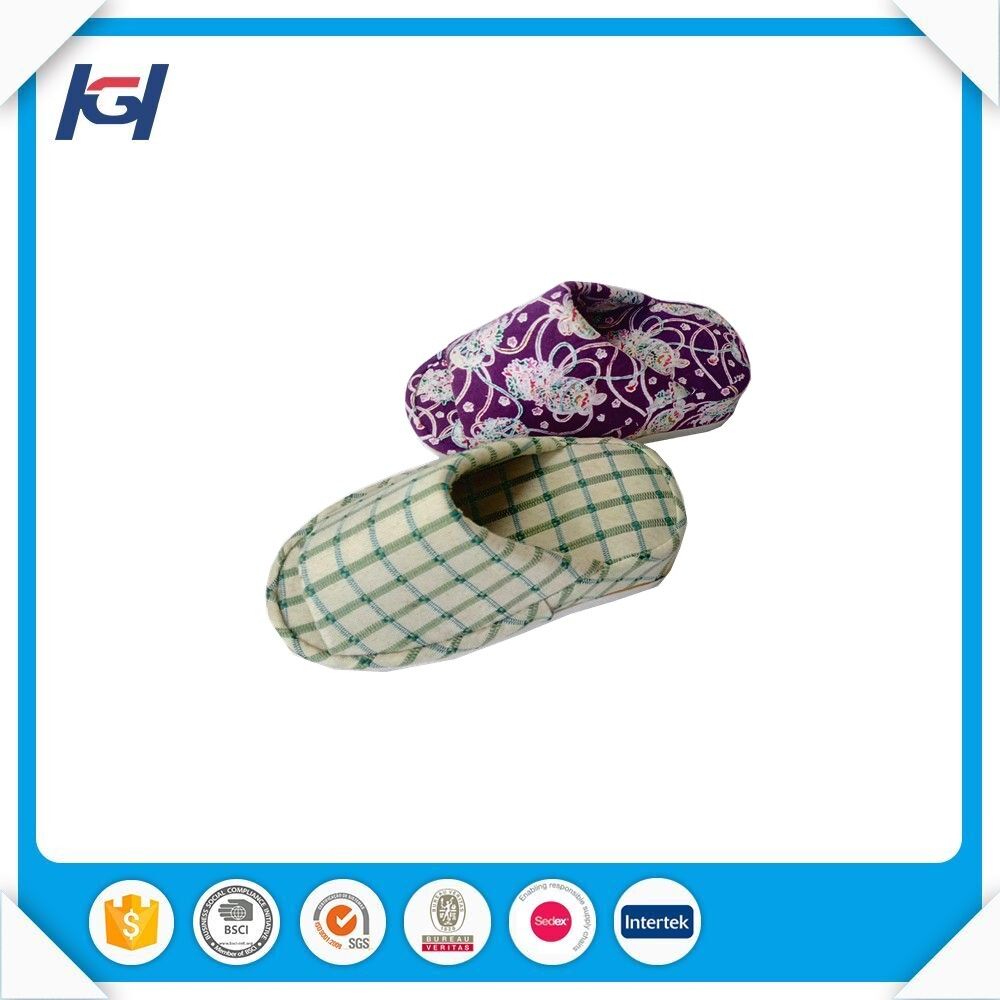 Soft Cheaper Print Wedge Slippers for Children