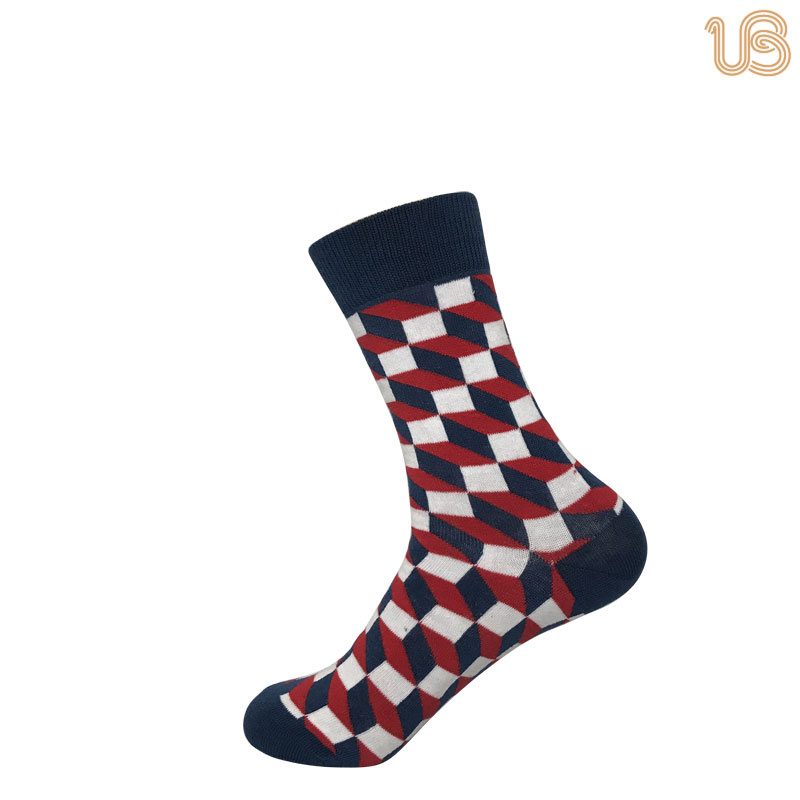 Fashion Design of High Quality Happy Style Men Socks