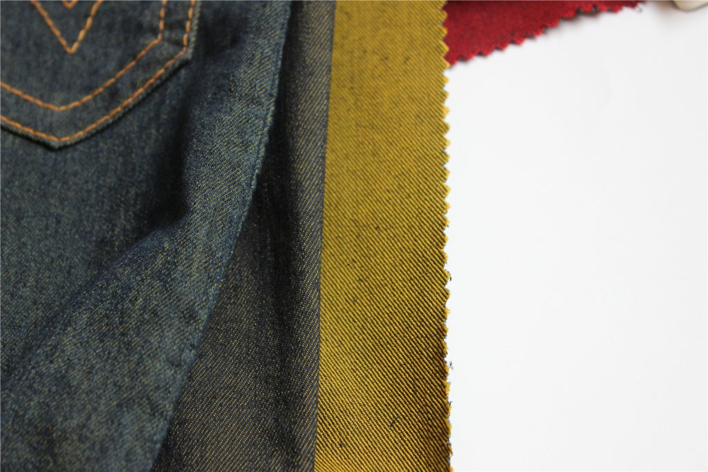 Cotton Polyester Spandex Denim In Specifical Colors