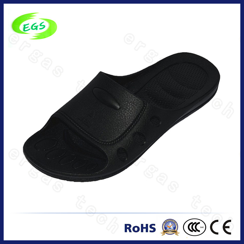 Black Spu ESD Cleanroom Working Slipper (EGS-SPU-102)