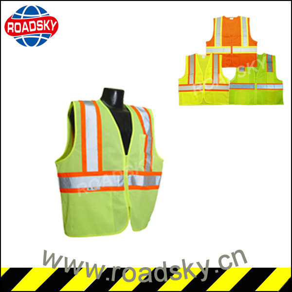 Road Work LED Reflective Safety Roadway Clothes for Police Men