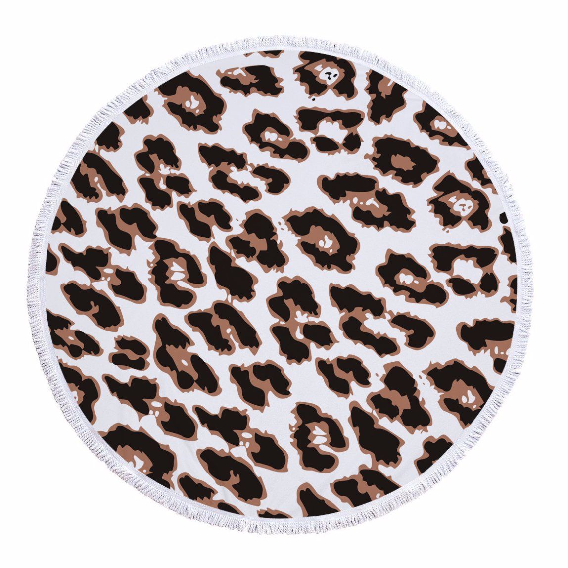 Customized Microfiber Round Beach Towel