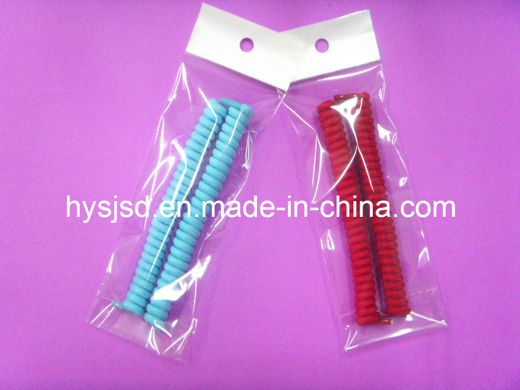 High Quality 4mm Elastic Spiral Shoelace