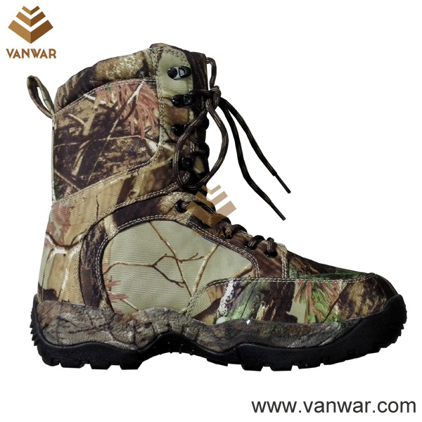 Camouflage Canvas Military Hunting Boots of New Design (WHB009)