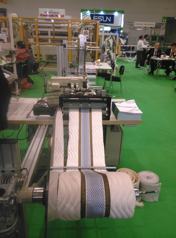 Ctf4 Mattress Border 3D Mesh Sewing and Zipper Machine