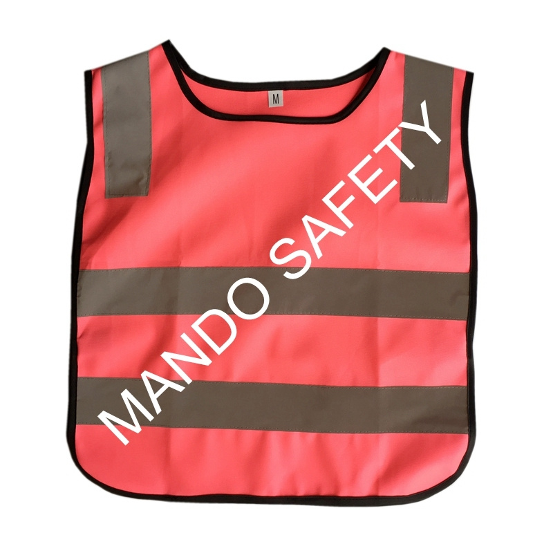 Bright Color Children's Reflective Safety Vest for Kids Outdoor Wear