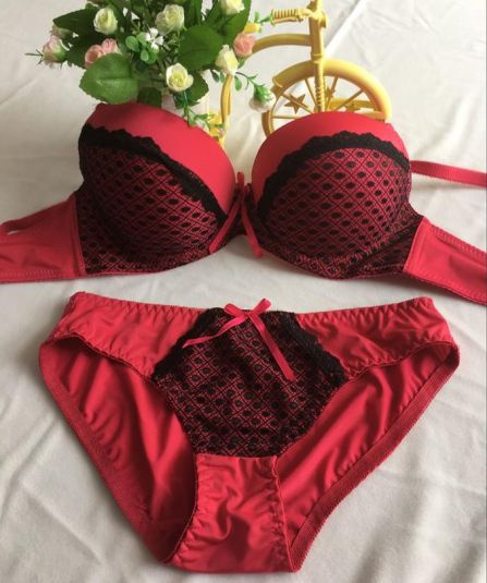 Push up Microfiber T-Shirt Bra and Panty Set (CS16911)
