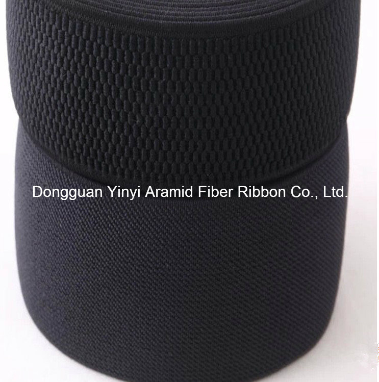 50-100mm Black Elastic Webbing for Garment&Accessories