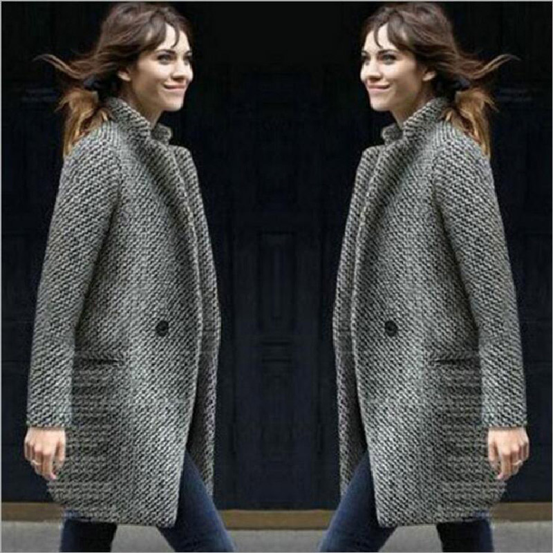 Plus Wool Thick Wool Dairy Coat for Woman's Clothes