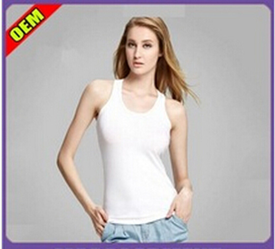 Fashion Sexy Cotton Printed T-Shirt for Women (W266)