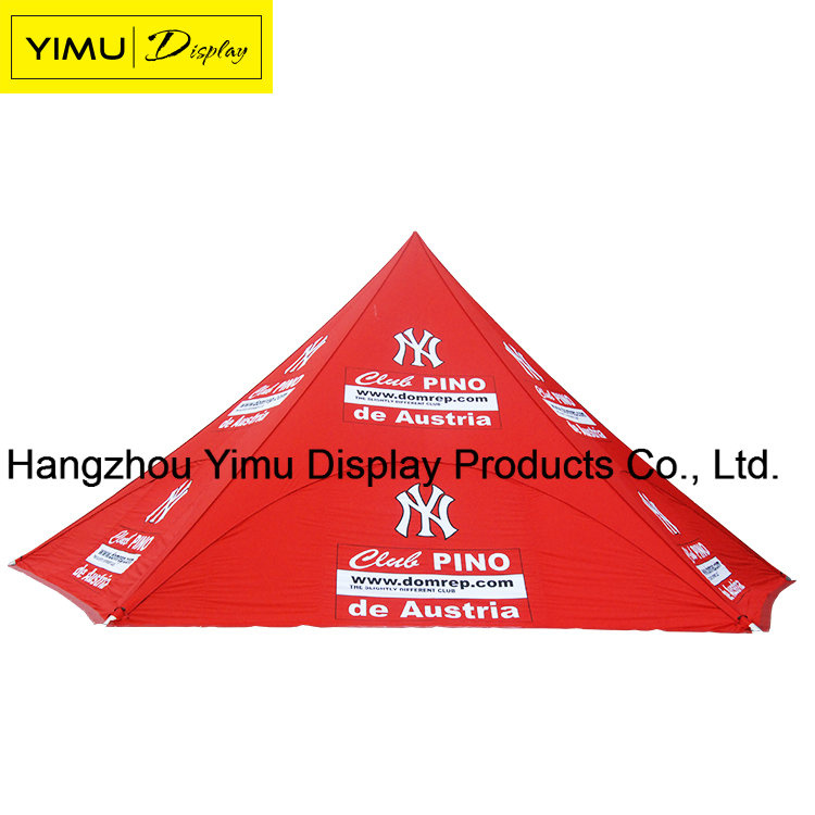 Pop up Red Bull Star Tent for Camping