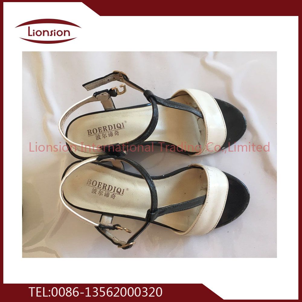 Beautiful Lady Used Sandals