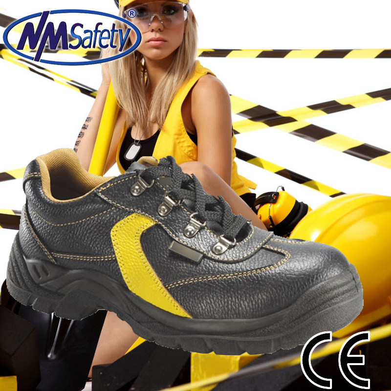 Nmsafety Low Cut Cow Leatehr Work Shoes (LMD707)
