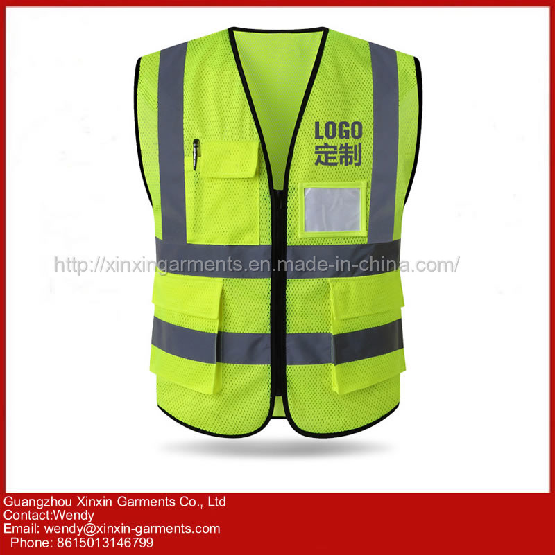 Customized Mesh Reflective Safety Vest, Reflective Safety Garment, Reflective Safety Clothes (W396)