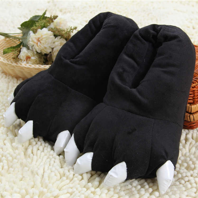 Soft Warm Winter Indoor Plush Slippers Anti-Slip