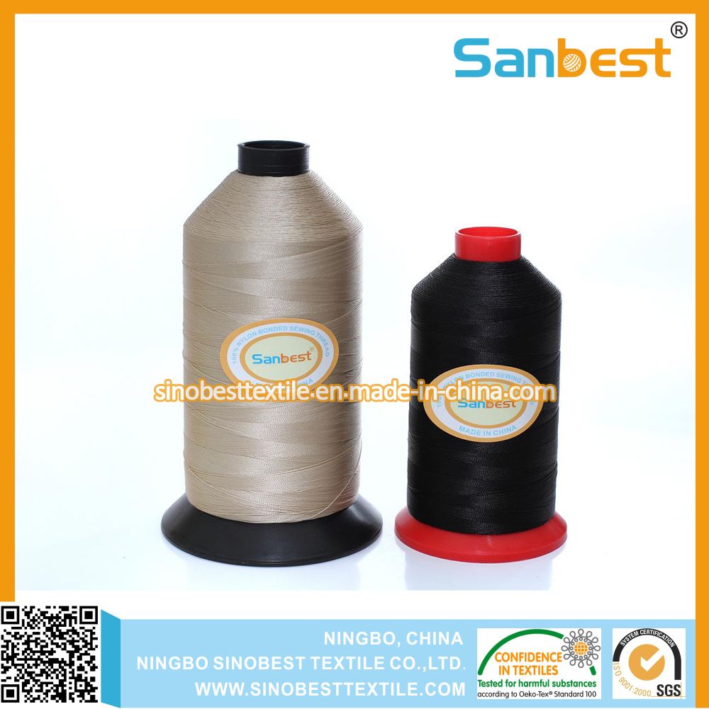 Bonded Nylon66 Sewing Thread with Excellent Tensile Strength