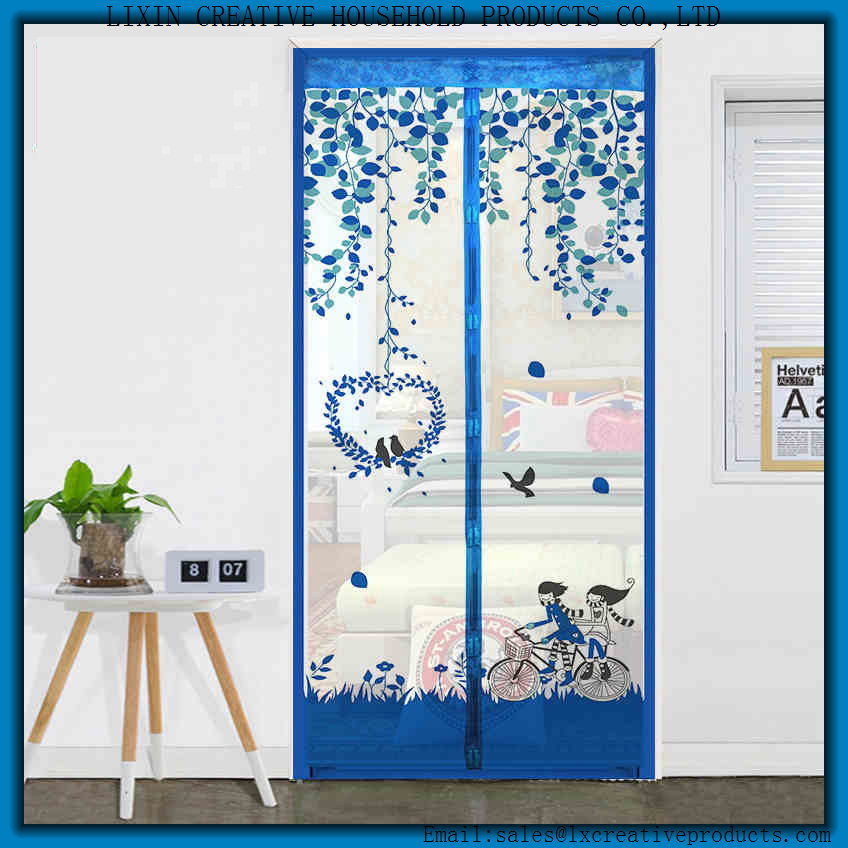 2017 Hot Style Snap Door Magnetic Mosquito Nets Insect Screen Mosquito Door Net