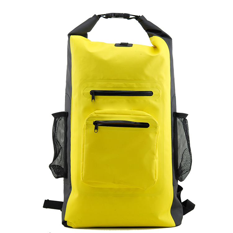New Design PVC 100% Waterproof Dry Bag Backpack Double Straps