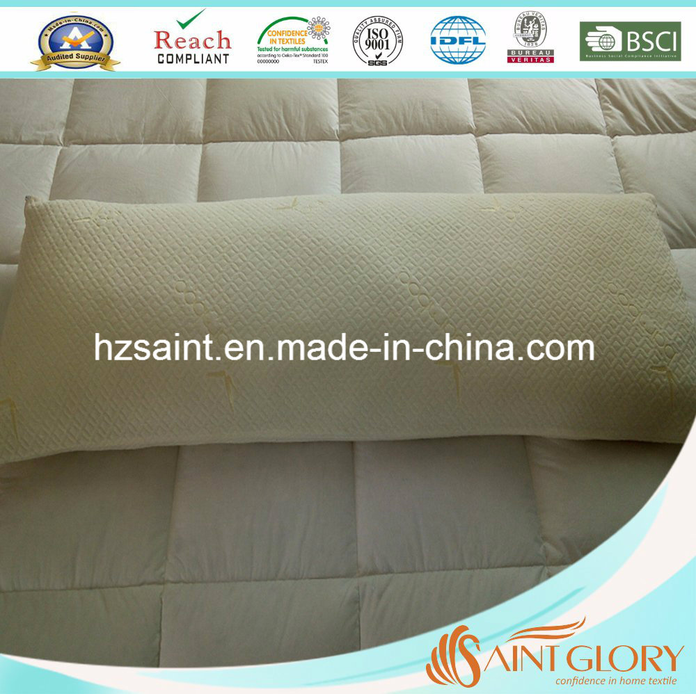 Saint Glory Durable Bamboo Shell with Zipper Memory Foam Pillow