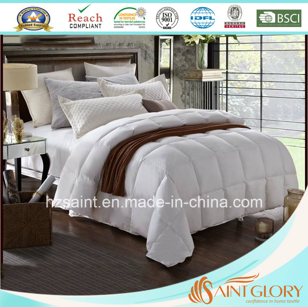 Classic White Duck Feather and Down Quilt Goose Down Comforter