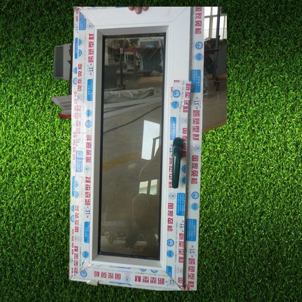 Economic Design Single Pane UPVC Awning Window for Toilet