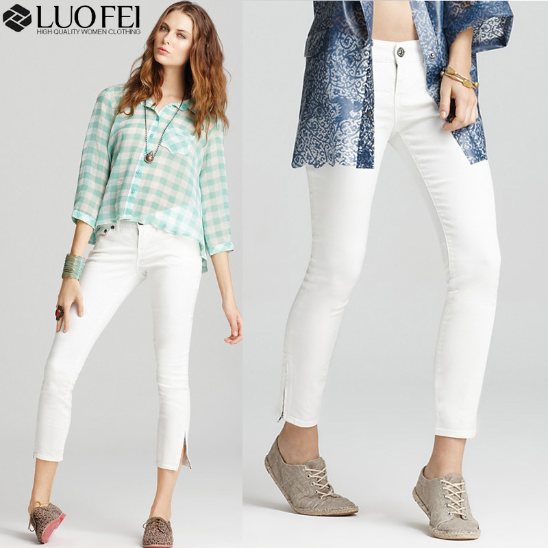 Custom Made Women Fashion Sexy Colorful Slim Fit Skinny Pants