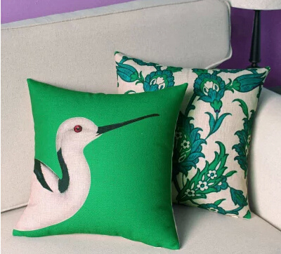 Factory Korea Sale Sofa Cushion Printed Cushion Cover