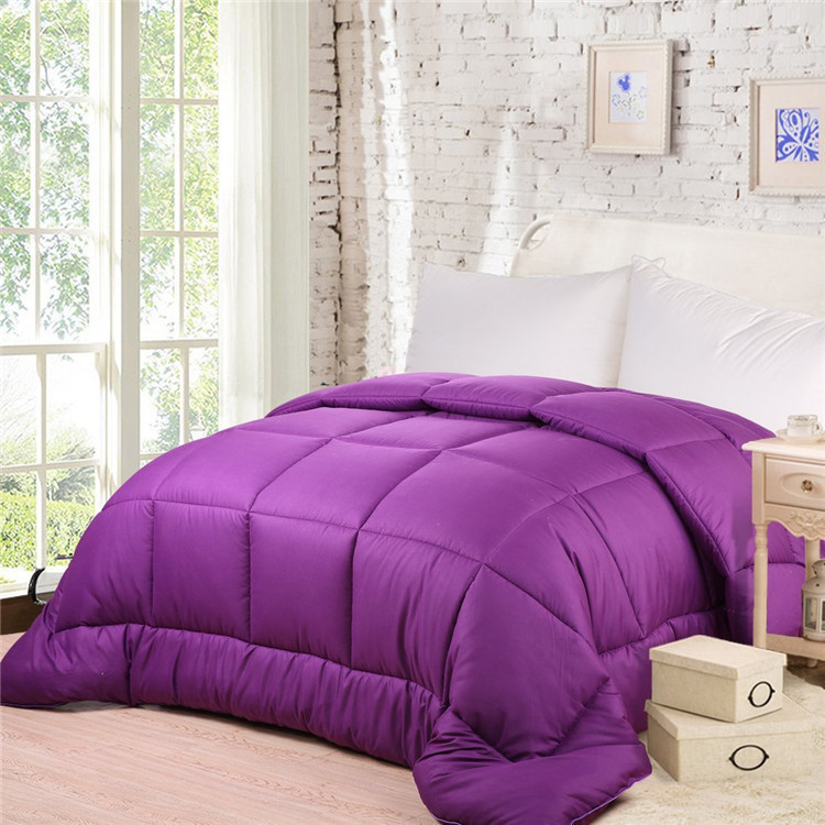 100% Cotton Duck Down Winter Comforter