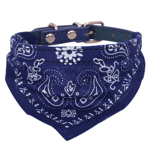 Factory Produce Custom Paisley Cotton Pets Triangle Collar Neckerchief