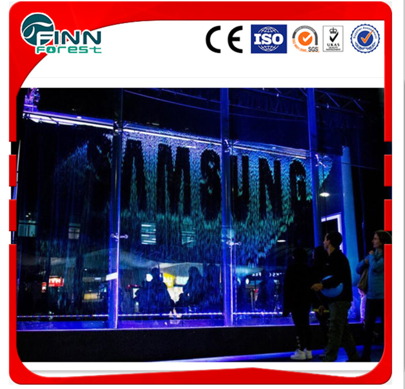 Display Image Water Fountain Digital Control Indoor Water Curtain