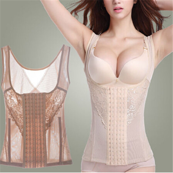 Women Body Shaper Waist Trainer Cincher Underbust Corset Shapewear