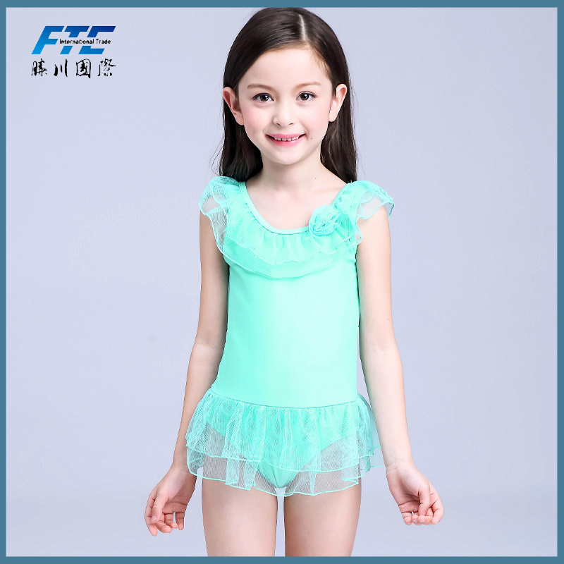 Wholesale Young Girls One Piece Swimwear Bikini