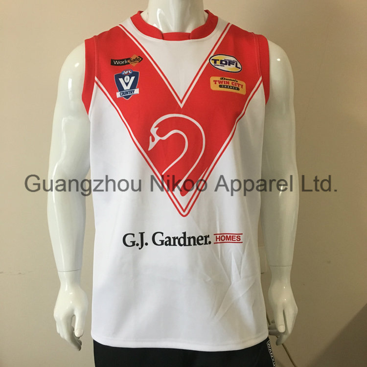 High Quality Custom Sublimated Afl Football Jumper