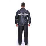 2018 Reflective Raincoat Set Waterproof Polyester Raincoats