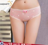 Hot Seller Strawberry Printing Candy Cute Young Girls Stylish Triangle Panties