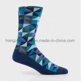 Crew-Highs in a New Diamond Texture Men Sock