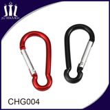 Durable Metal Aluminum Carabiner Hook with Keychain