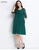 Loose Casual Elegant Women's 100% Silk Dress