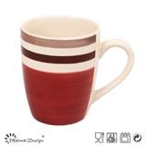 Cheap Price Stoneware Coffee Mug with Hand Painting