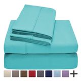 Microfiber Bedding Deep Pockets Sheets 4 PC Bed Sheet Set