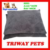 Soft Comfortable Velvet Dog Cushion (WY161078-2A/B)