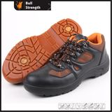 Industrial Leather Safety Shoes with Steel Toe and Steel Midsole (SN5255)