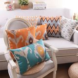 18 Inch Rectangle Polyester Plain Throw Pillows for Sofa